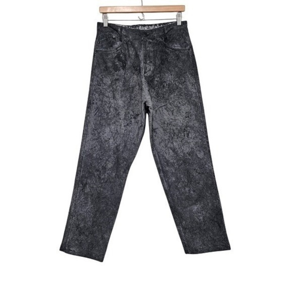 Outlier Gray Acid Marbled Bombtwill Pants 30 Straight Leg Techwear Gorpcore ~